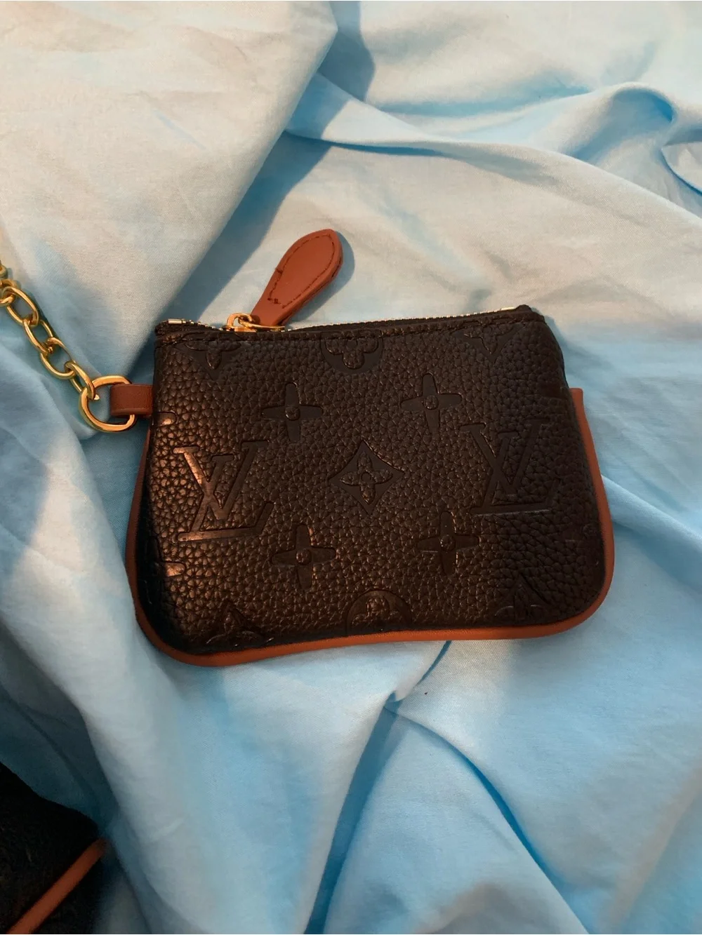 Black LV Motif Boston Speedy Bag